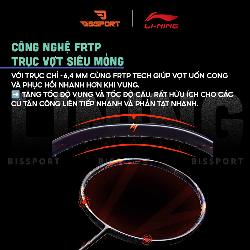 Vợt Cầu Lông Lining Axforce 90 New LKY Chính Hãng - Bền - Ổn Định Cao - Bền Bỉ - Thiên Công – Trợ Lực Tốt – Đầu Vợt Nặng